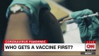 ¿Quién recibirá la vacuna contra el covid-19 primero?