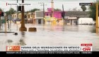 Daños e inundaciones deja la tormenta tropical Hannah