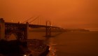 Incendios en San Francisco tiñen los cielos de naranja