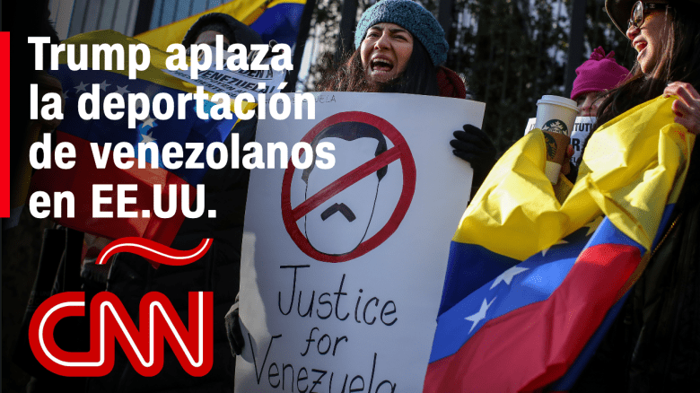 Donald Trump ordena aplazar la deportación de venezolanos en EE.UU.