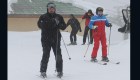Putin y Lukashenko esquiaron en Rusia