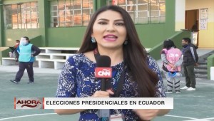 Ecuador inicia jornada electoral para elegir a su nuevo presidente