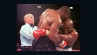Evander Holyfield muestra su físico y reta a Mike Tyson