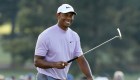 Tiger Woods se recupera en casa