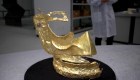Hallan máscara de oro de hace 3.000 años