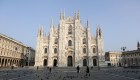 Confinamiento total en Italia durante el domingo de Pascua