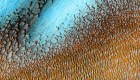 Así se ven las asombrosas dunas "azules" de Marte