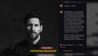 Fuerte mensaje de Leo Messi en las redes