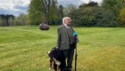 Roba la atención perro del presidente de Irlanda en acto