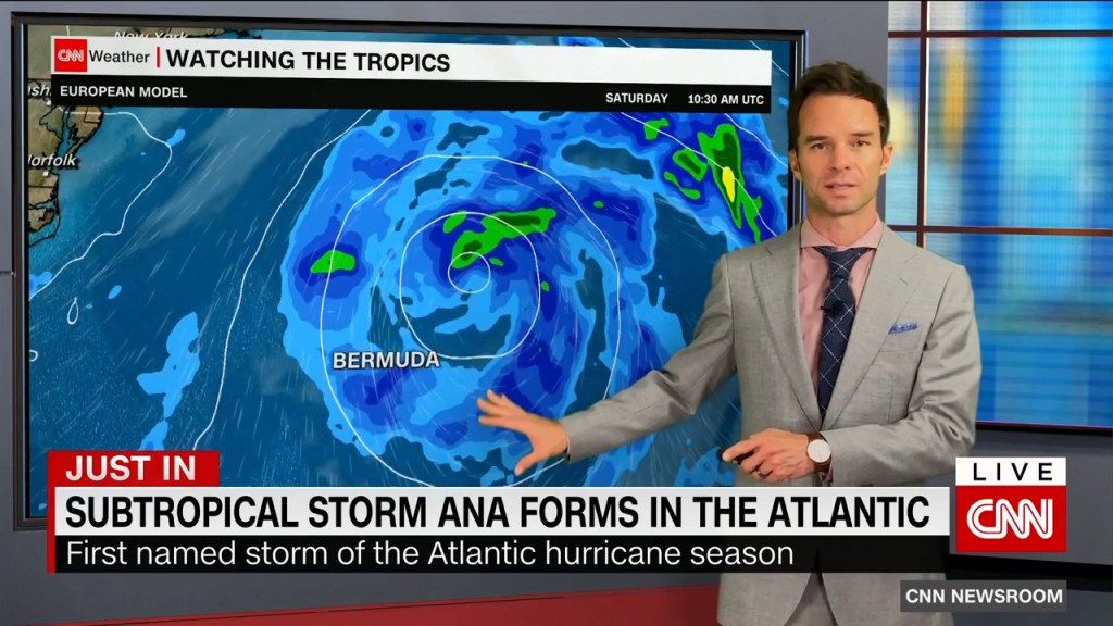 Se forma la primera tormenta con nombre de la temporada de huracanes del Atlántico