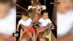 Beyoncé celebra felizmente la vida de Rumy y Sir