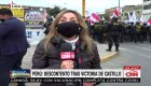 “En defensa de la patria”: la primera manifestación en contra del gobierno de Pedro Castillo