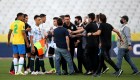 ¿Cómo podría definirse el resultado entre Brasil y Argentina tras el partido que se suspendió?