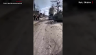 Video muestra vehículos militares destruidos en Ucrania tras la invasión