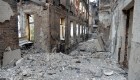 Bombardeo en el consejo de la ciudad de Járkiv