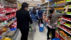 Compras de pánico en Beijing ante eventual confinamiento