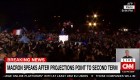 Macron agradece su segunda vuelta a la presidencia francesa 