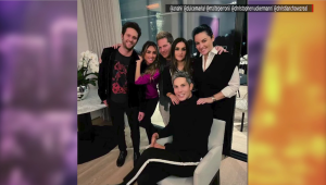 Los artistas del grupo de pop RBD se reencuentran