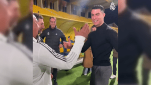 Cristiano Ronaldo aparece en la práctica del Real Madrid