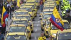 Taxistas en Colombia frenan paro tras lograr acuerdo
