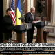 Biden asegura que apoyará a Ucrania "mientras sea posible" y señala a Putin de esperar que EE.UU. falle