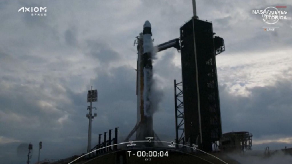 Nuevo lanzamiento comercial de Space X a la Estación Espacial Internacional