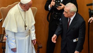 Papa Francisco recibió la visita de Martin Scorsese