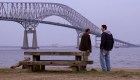 Las escenas del puente de Baltimore en la serie "The Wire"
