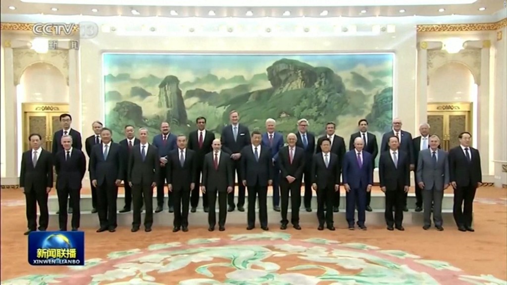 Xi Jinping recibió a ejecutivos estadounidenses