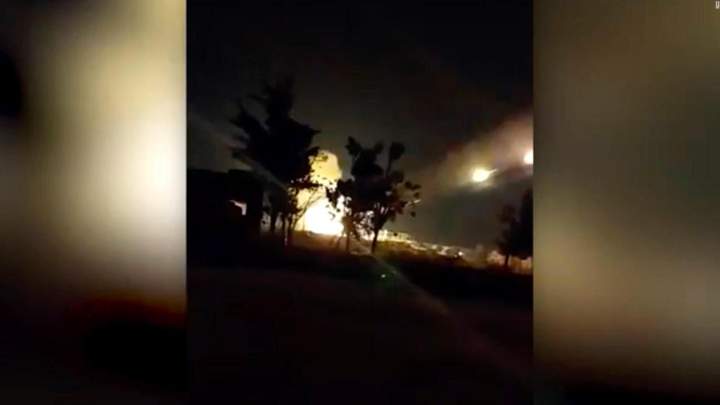 Video: salida de cohetes de Hezbollah desde el Líbano hacia el Ejército de Israel