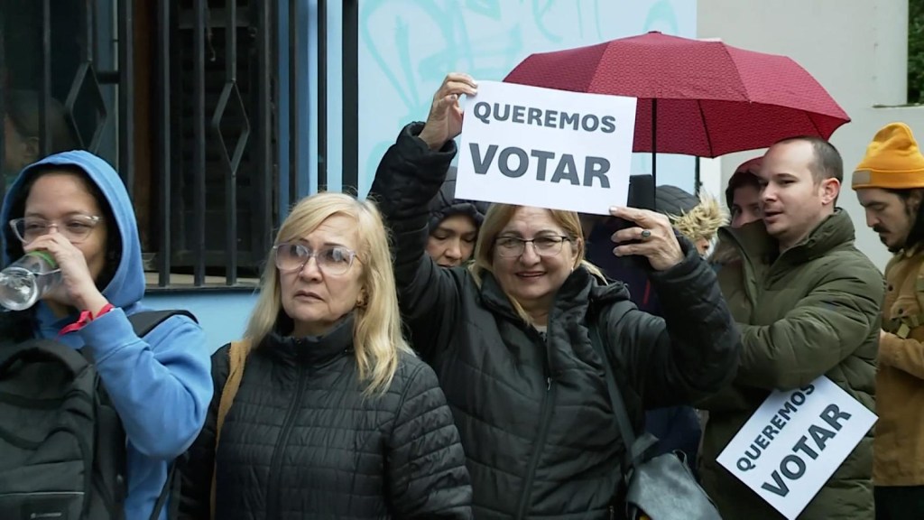 Venezolanos en Argentina se preparan para votar en las elecciones presidenciales