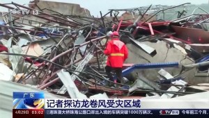 Tornado ocasiona graves destrozos en China