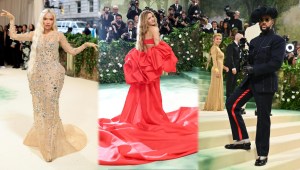 Mira cómo lucen Karol G y Shakira en la alfombra de la Met Gala 2024