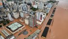 Caos y desaparecidos en Porto Alegre por las inundaciones