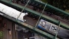 Imágenes aéreas del choque de trenes en Buenos