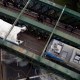 Imágenes aéreas del choque de trenes en Buenos