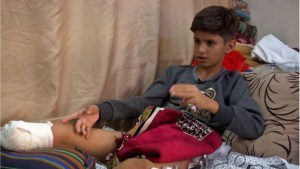 Los niños huérfanos que llegan de Gaza a Qatar