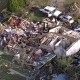 Estas son las impactantes imágenes aéreas de los daños causados por el mal tiempo en Texas