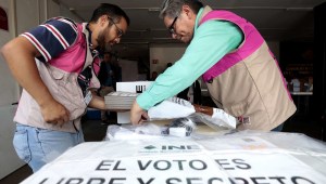El INE asegura que todo está listo para las elecciones del domingo en México