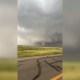 Tornado y granizo del tamaño de una pelota de béisbol en Texas