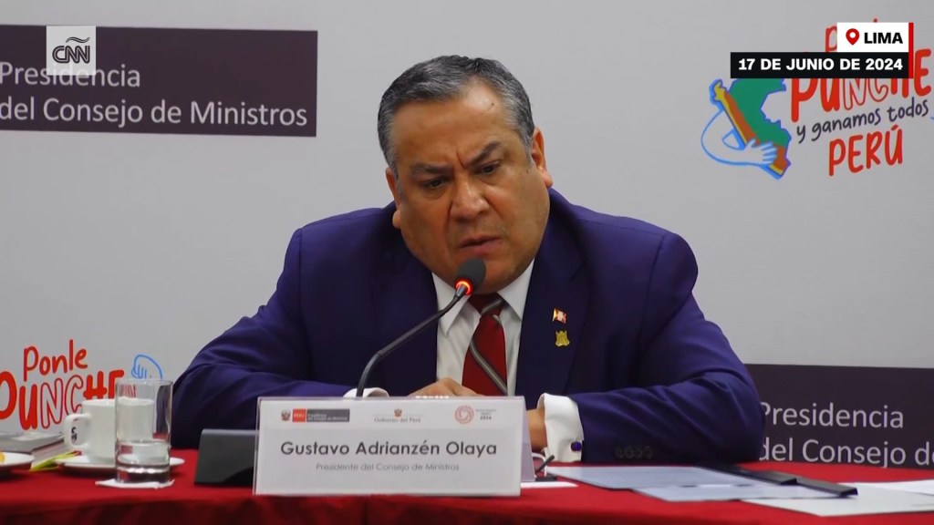 “Hay una politización de la Justicia”, dice el presidente del Consejo de Ministros de Perú