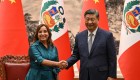Boluarte busca fortalecer las relaciones económicas y políticas de Perú con su visita a China