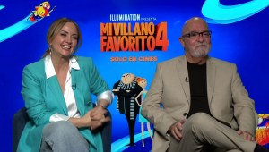 Andrés Bustamante y Andrea Legarreta hablan sobre sus personajes en “Mi villano favorito 4”
