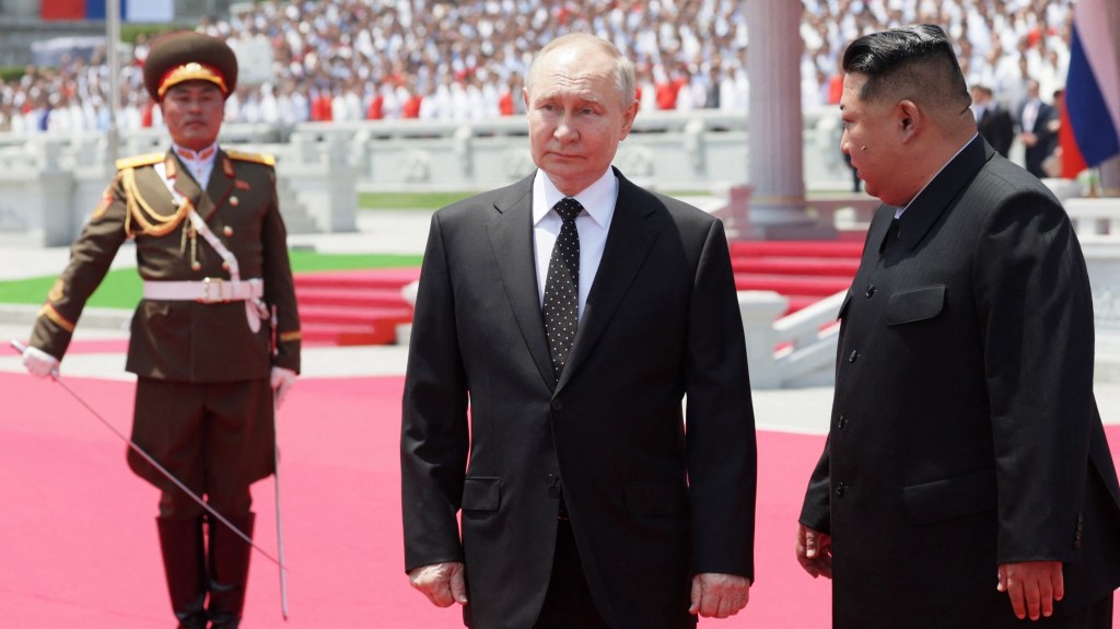 Vladimir Putin se reúne con Kim Jong Un en Corea del Norte