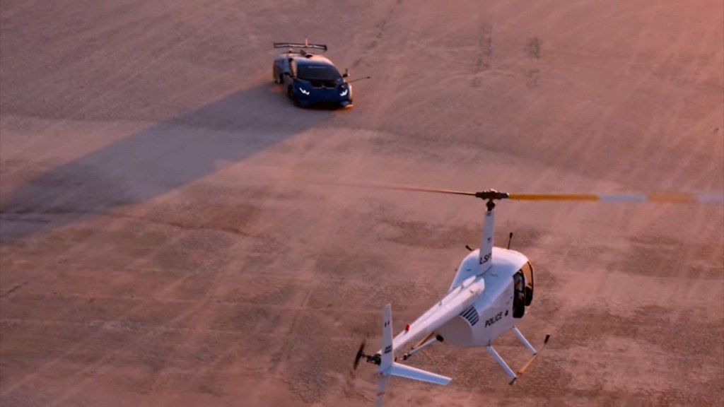 El youtuber Alex Choi, arrestado tras lanzar fuegos artificiales desde un helicóptero a un Lamborghini
