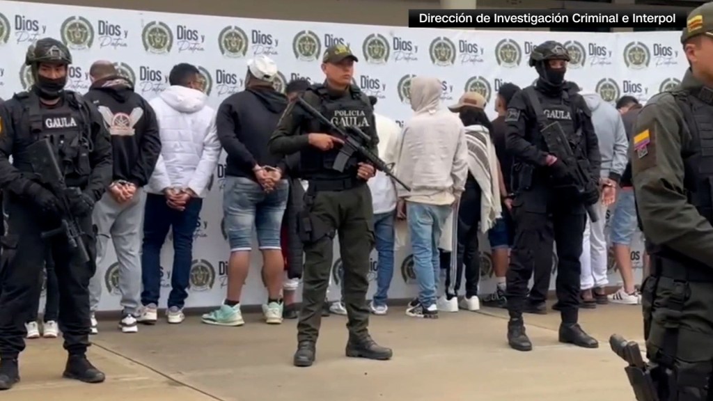 Autoridades en Colombia luchan contra la organización criminal Tren de Aragua