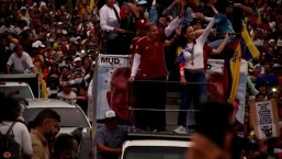 Venezolanos esperan volver a su país si Maduro sale del Gobierno