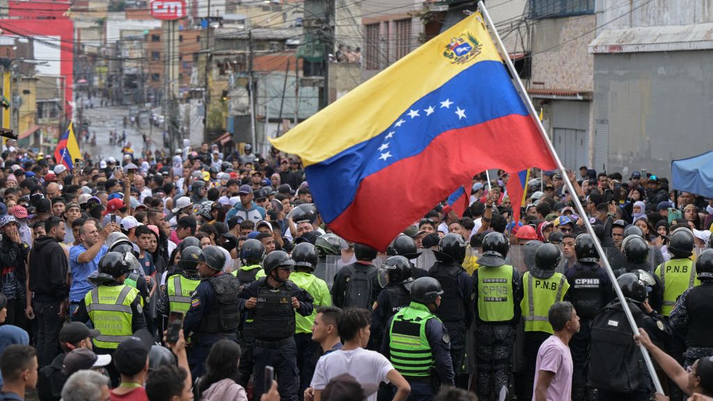 Así se viven las protestas en Venezuela tras los resultados que dieron la victoria a Maduro