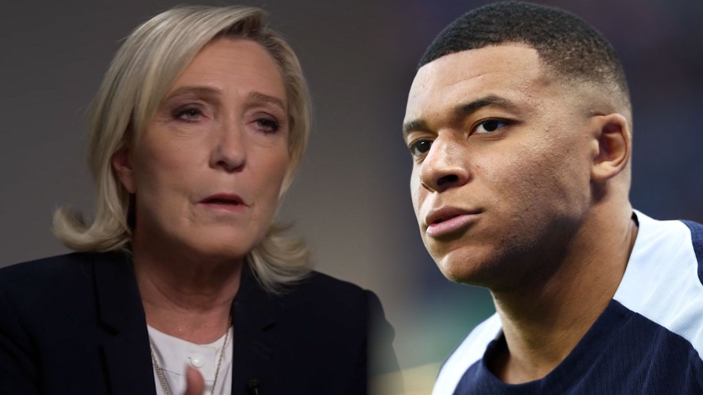 Exclusiva: Marine Le Pen dice que Kylian Mbappé debería mostrar "moderación" al hablar de política