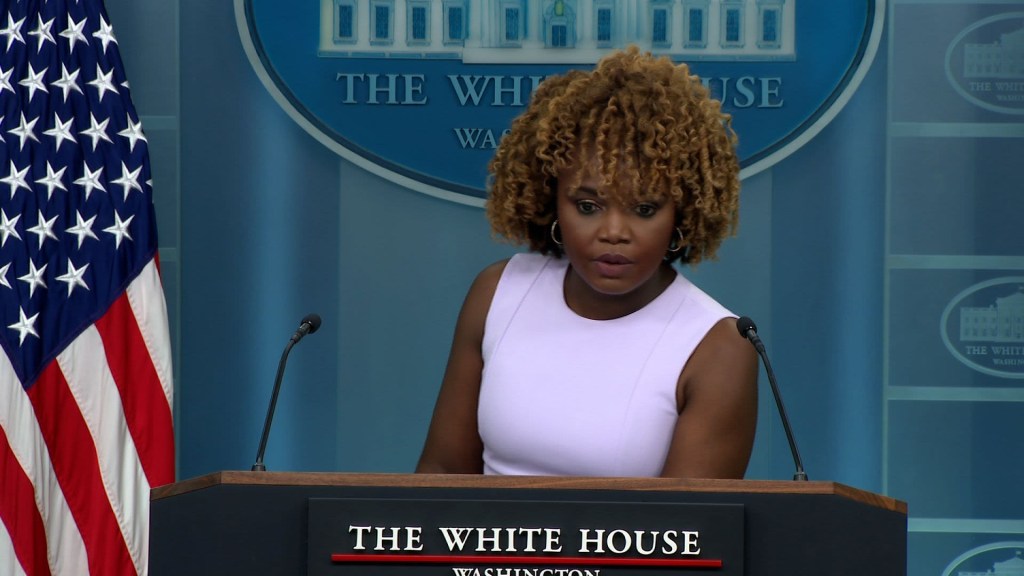 “Difícil de ver”, la reacción de una reportera de la conferencia de prensa en la Casa Blanca tras el debate